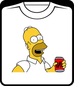 Homer Simpson - drink beer